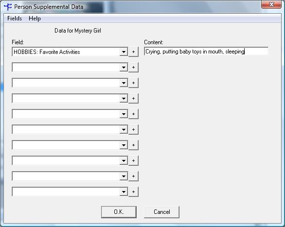 User-Defined fields