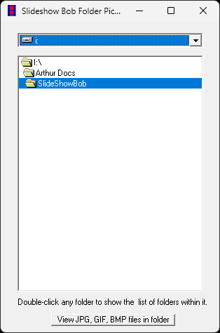 Folder Picker Window